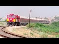 Rare : Classic WDG4G with Brand New LHB Rake : Indian Railways