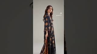 MARIA.B LAWN COLLECTION 2025 embroidered Printed chiffon dupatta#maria #saya#khaadi #faisalabad