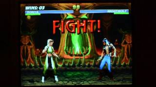 Mortal Kombat 3 Arcade: Sonya walkthrough Hardest difficulty 01
