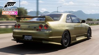 Forza Horizon 5 - สีทองลับสุดยอดด Top Secret (Nissan Skyline GT-R(R33) V-Spec)