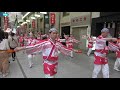 本丁筋踊り子隊 2019本家高知よさこい 11日 京町 mususukunjp