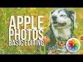Apple Photos Tutorial - Basic Editing Apple Photos Tutorial - Basic Editing