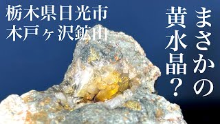 【水晶沢山！第1回鉱物採集】栃木県日光市 木戸ヶ沢鉱山