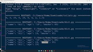 Dictionary Operations in Python | Adding, Updating, Deleting and Traversing