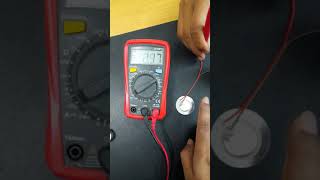 #5 Piezoelectric Material, Force vs Voltage Simple Test