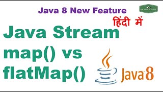 Java Stream map() vs flatMap() | Difference between map and flatMap in Java | Java Hindi Tutorial