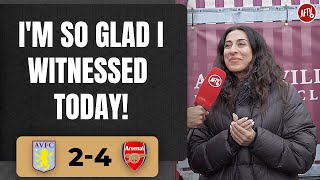 Aston Villa 2-4 Arsenal | I'm So Glad I Witnessed Today! (Helen)