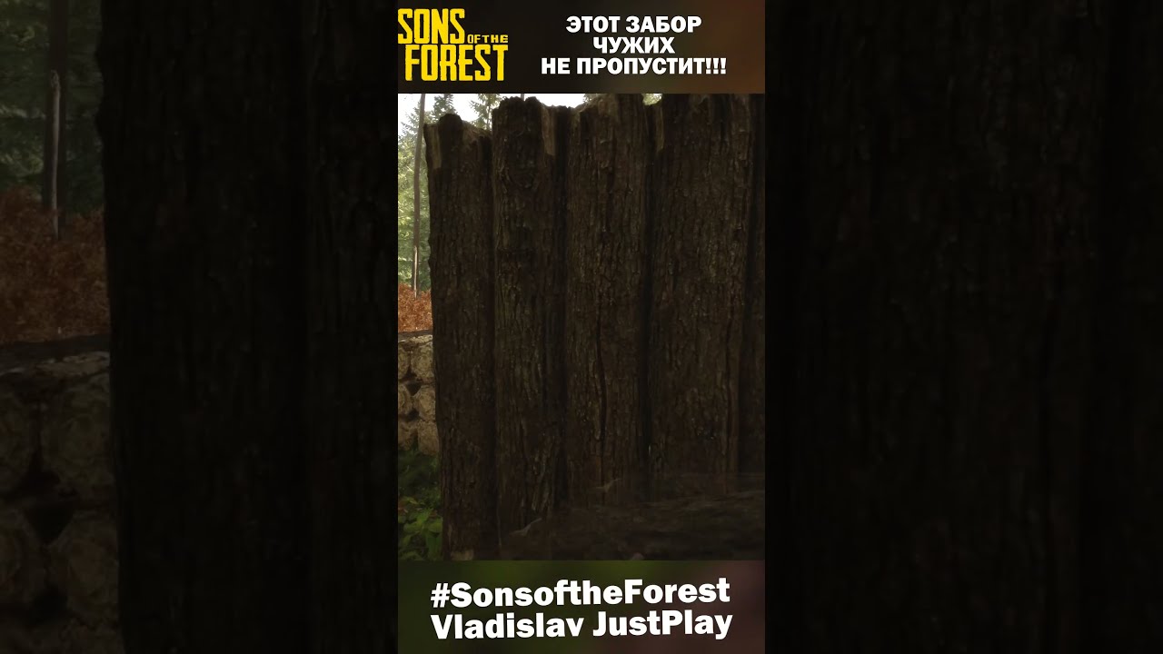 КАК СДЕЛАТЬ ОТКРЫВАЮЩИЕСЯ ВОРОТА в SONS OF THE FOREST??? ЛЕГКО!!! #Shorts #FAQ #SonsofTheForest