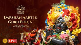 Live Darshan Aarti and Guru Pooja at ISKCON Attapur on 22nd December 2024