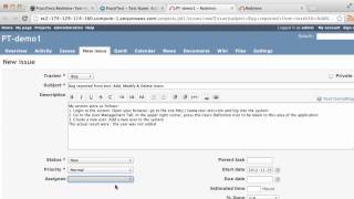 Redmine Integration Demo