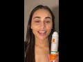 طريقة استخدام بخاخ واقي الشمس how to use mist sunscreens