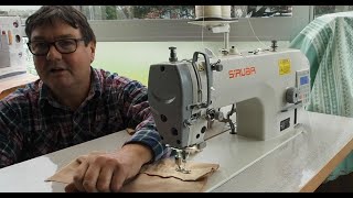 Industrial Needle Feed Sewing Machine Overview -Siruba DL7200 - Part 1