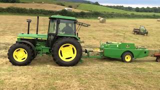 JOHN DEERE 2850 BACK AT OLD JOBS, BALING HAY AND OTHER NEWS