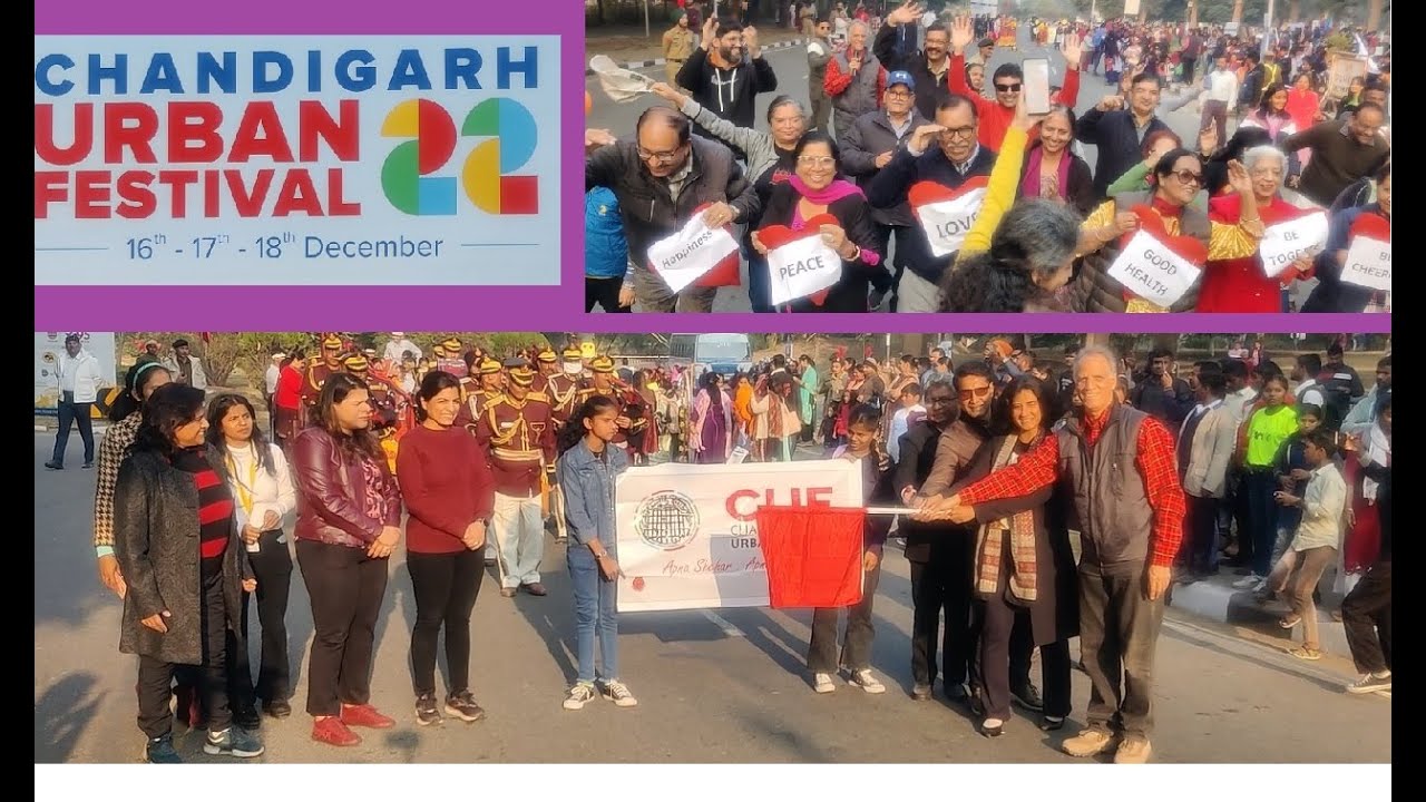 People Parade At Final Day Of Chandigarh Urban Festival 2022 | @urban ...