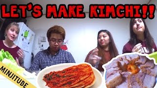 외국인 친구들과 김치 만들기! Make Kimchi with 외국inKorea!!