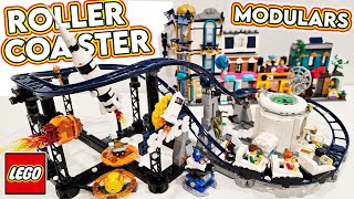 LEGO Space Roller Coaster, Main Street Modulars, SUMMER 2023 Reviews!