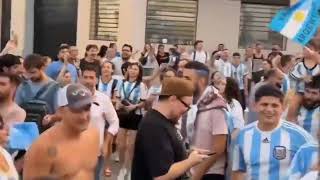 Argentina fans winning Celebration after winning the fifa World Cup final |Argentina vs France final