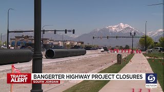 Closures Scheduled For Bangerter Highway Construction