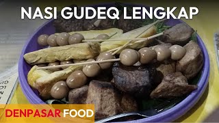 DENPASAR FOOD - Pecinta Nasi Gudeq Komplit Wajib Coba