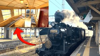 100 years since its birth! Take a train trip with the steam locomotive \