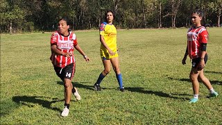 San Antonio VS Águilas Daniela empezó a poner Respeto en en partido tremendo golazo😍😱