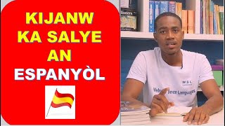 Kou espanyòl gratis #1(Kijanw ka salye an espanyòl)