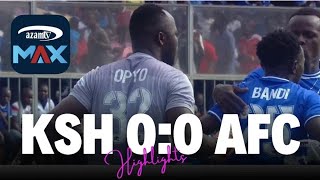 Opiyo Saves the Day | Kariobangi Sharks 0 : 0 AFC Leopards | Highlights 2024/25 | MD20