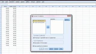SPSS Tutorial Correlation and Regression