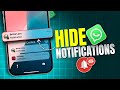 How to Hide WhatsApp Text Notifications from iPhone Lock Screen | Turn Off WhatsApp Notifications