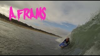 Pyramids 19 and Aframs 4 body boarding POV