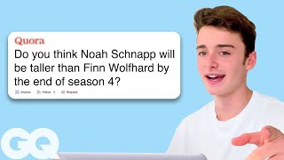 Noah Schnapp Replies to Fans on the Internet | Actually Me | GQ