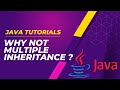 Why Multiple Inheritance is not supported in Java? | Using Interfaces | Most Important Concept