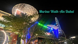 Dubai Marina Walk|Blue water island|Ferris wheel|Tourist attractions 🤩💥🏝️