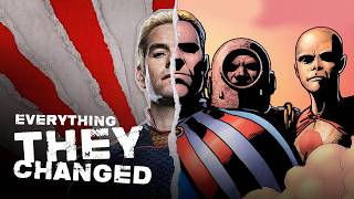 Major Changes To The Boys The Biggest Differences Between Comics And Tv