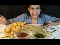 100 spicy panipuri eating challenge asmr 100 panipuri eating show indian street food panipuri