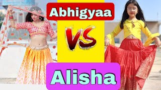 Nagada sang dhol || Kithe Rah Gaye || Abhigyaa jain vs Dance With Alisha || @AbhigyaaDancer