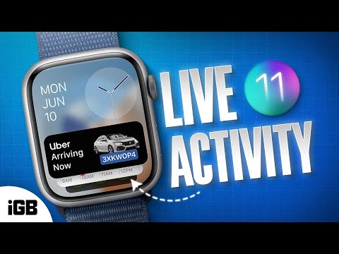 Live Activities in watchOS 11: A guide for Apple Watch users️