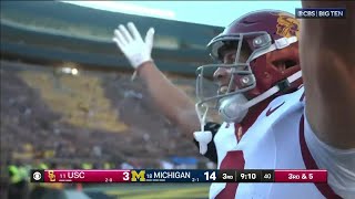 Miller Moss Finds Duce Robinson For The TD vs. Michigan | USC Football | 09/21/2024