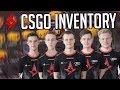 How INSANE Is Astralis CS:GO INVENTORY? (Magisk, Gla1ve,Xyp9x and device)