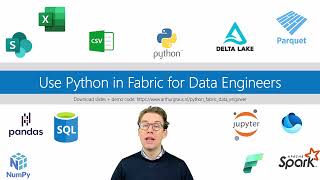 How to use Python in MS Fabric for Data Engineers
