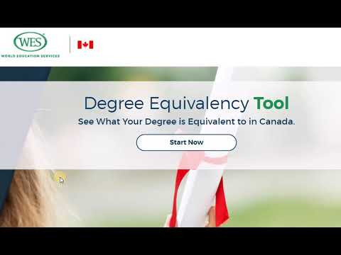 WES Degree Equivalency Tool To Check Degree To CANADA Equivalency ...