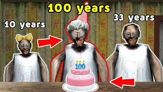from BIRTH to DEATH - Granny's 100 years old Life - funny horror animation parod