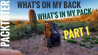 What's in my pack Part 1