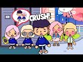 I Was Her Crush In College! | Toca Life Story | Toca Boca