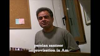 Omid santoori \u0026 Alexandra Moza - Improvisation in Am