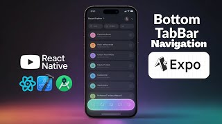 Custom Bottom TabBar in React Native Expo Router | Tab Navigator for Beginners | React Native Expo