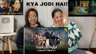 Indian Reaction On Sang E Mah Teasers | Promo| Atif Aslam | Pakistani Drama| Sidhu Vlogs