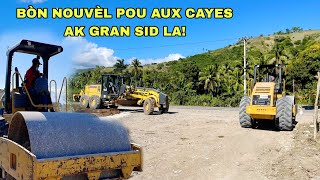 Bòn Nouvèl Pou Aux Cayes Ak Gran Sid La! Delivrans Lan Pa Lwen, Gwo Travay Ap Fè Nan Wout Pò Sen Lwi