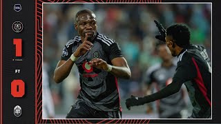 Orlando Pirates Secure Second Place with 1-0 Victory over Ten-Man AmaZulu'?"