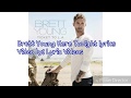 Brett Young Here Tonight lyrics